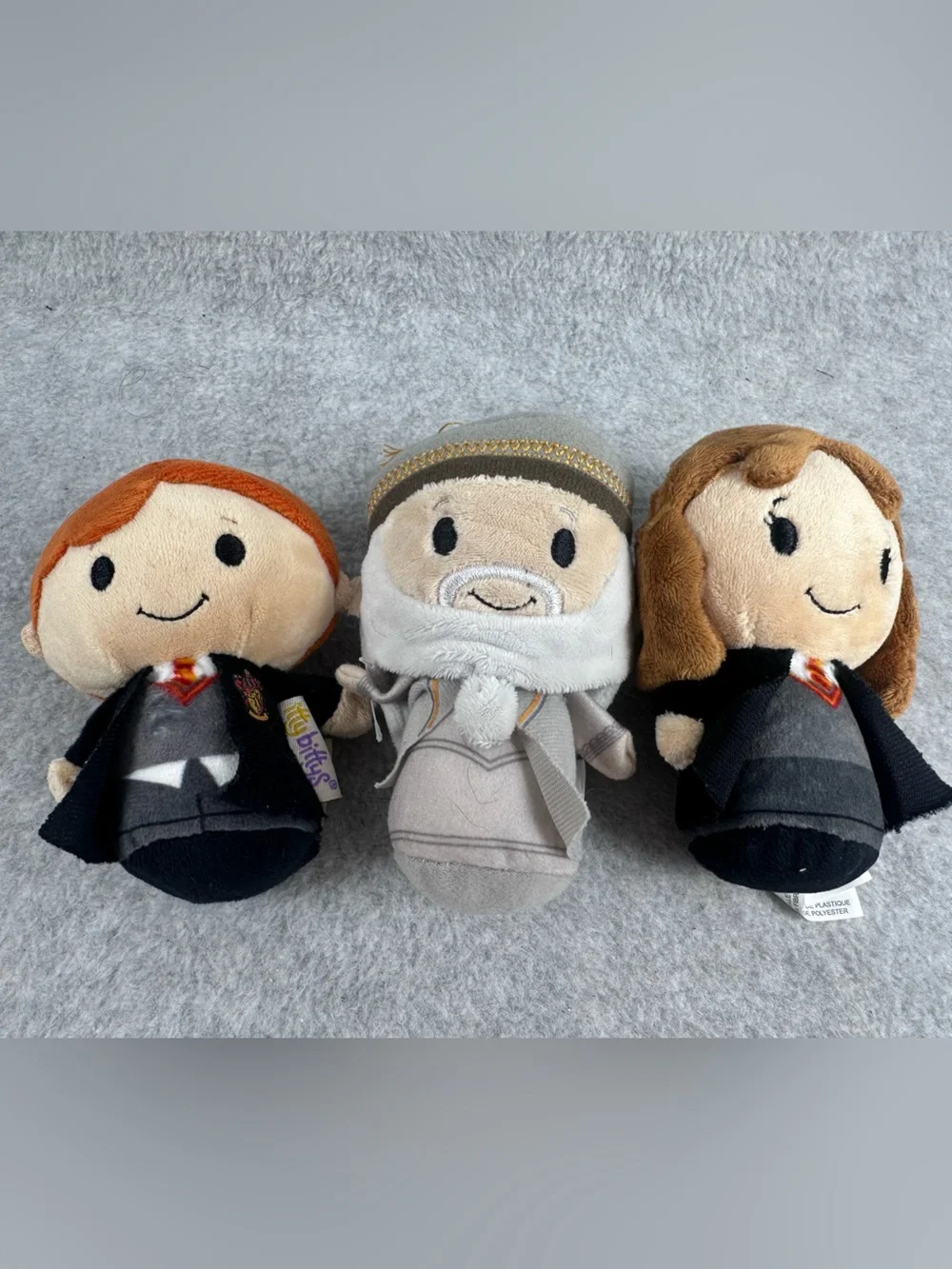 Plush Harry Potter and Friends Stuffed Toy Set - Hermione, Dumbledore, Weasley